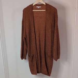 American Eagle Outfitters Rust Cardigan